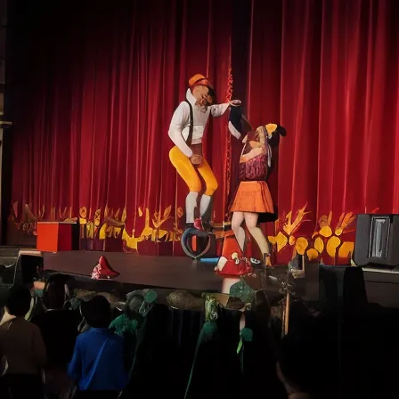Función de circo para chicos